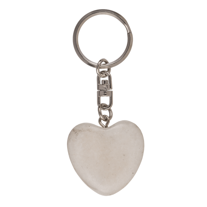 Metall-Schlüsselanhänger, Worry Hearts, ca. 3 cm,