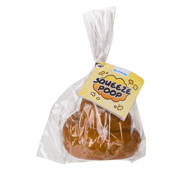 Squeeze-Poop, ca. 7 x 6 cm,