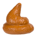 Squeeze-Poop, ca. 7 x 6 cm,