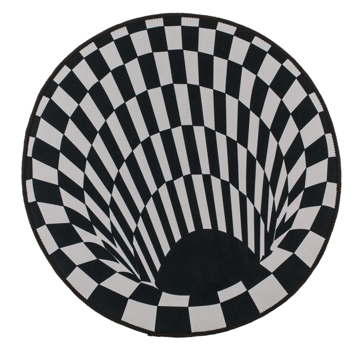 Deko-Teppich, Illusion, D.: ca, 60 cm,