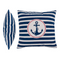 Deko-Kissen mit Anker, Traditional Maritime,
