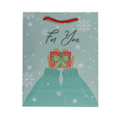 Papier-Geschenktüte, Winter Wonderland,