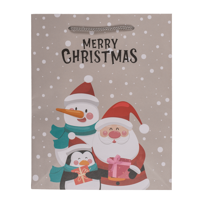 Papier-Geschenktüte, Winter Wonderland,