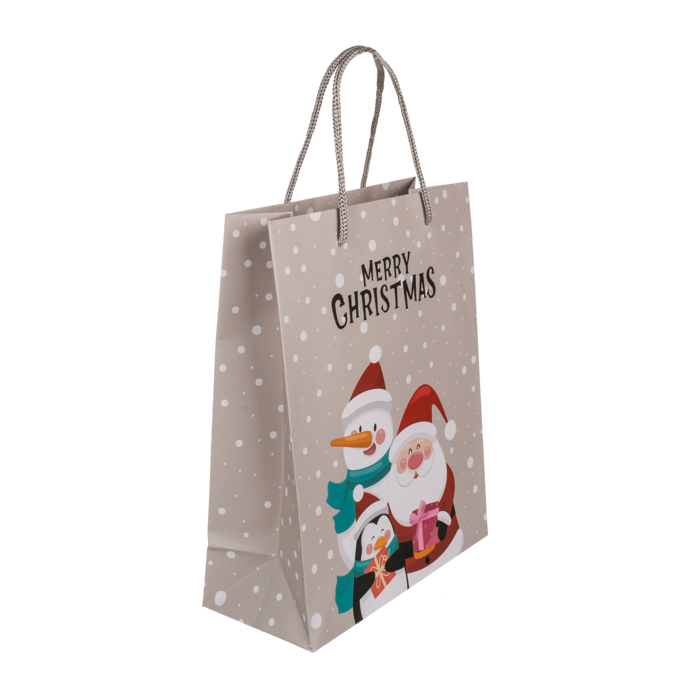 Papier-Geschenktüte, Winter Wonderland,