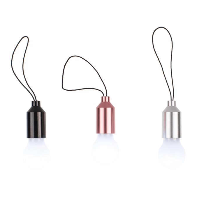 Mini LED Ziehleuchte, ca. 5 cm, 3-farbig sortiert,
