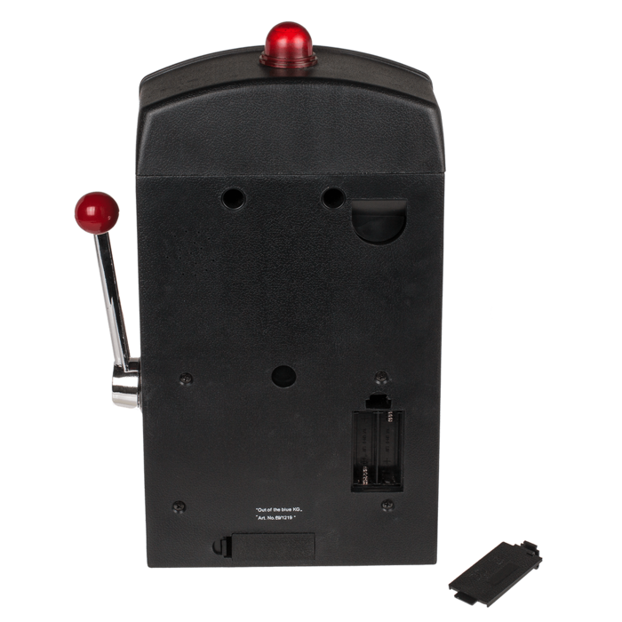 Spardose, Spielautomat, mit Klingel & LED,