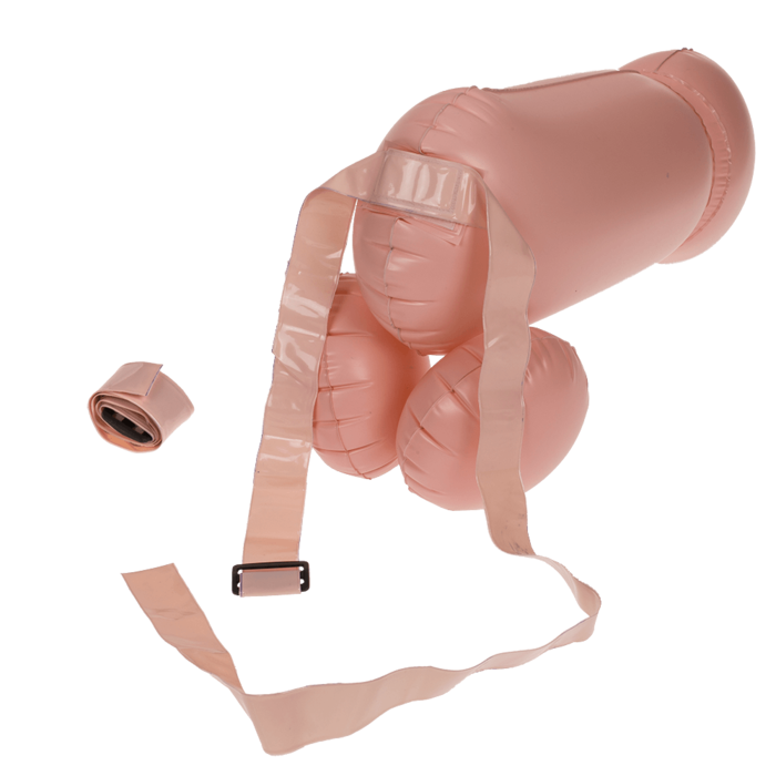 Aufblasbarer Penis-Kampf, ca. 52 x 18 x 21 cm,
