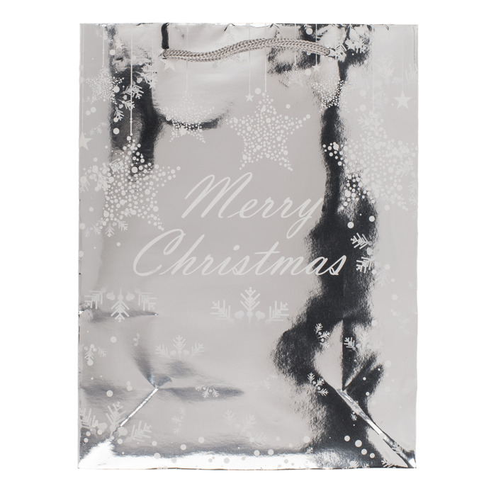 Papier-Geschenktüte, Glossy Christmas,