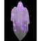 LED Geist, lila leuchtend, ca. 130cmH