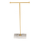 Goldener Metall-Schmuckhalter, T-Form, mit