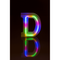 Neon-Leuchtbuchstabe, D, Höhe:16 cm,