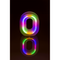 Neon-Leuchtbuchstabe, O, Höhe:16 cm,