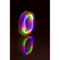 Neon-Leuchtbuchstabe, O, Höhe:16 cm,