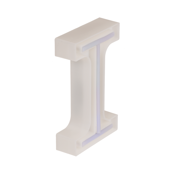 Neon-Leuchtbuchstabe, I, Höhe:16 cm,
