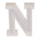 Neon-Leuchtbuchstabe, N, Höhe:16 cm,