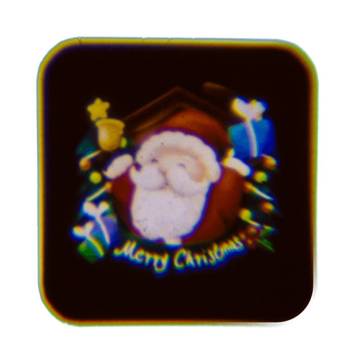 Projektionslampe, Weihnachten, inkl. 3 x AG13,