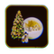 Projektionslampe, Weihnachten, inkl. 3 x AG13,