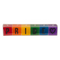 Kerzenblock mit Schrift, Pride, ca. 3 x 3 cm,