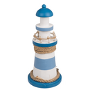 Holz-Leuchtturm mit LED,