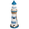 Holz-Leuchtturm mit LED,