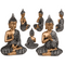 Deko-Figur, Buddha, ca. 8,5 x 5 x 13 cm,