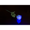 Weiße Rose mit farbwechselnder LED