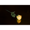 Weiße Rose mit farbwechselnder LED