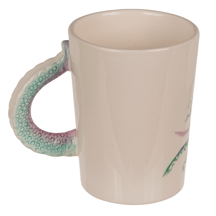Becher,Krake,11 x 8,5 cm, 300 ml,