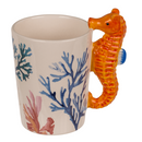 Becher,Seepferdchen,11 x 8,5 cm, 300 ml,