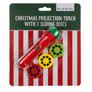Projektionslampe, Weihnachten, inkl. 3 x AG13,
