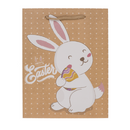 Papier-Geschenktüte, Hase, 18 x 8 x 23  cm,