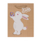 Papier-Geschenktüte, Hase, 18 x 8 x 23  cm,