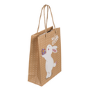 Papier-Geschenktüte, Hase, 18 x 8 x 23  cm,