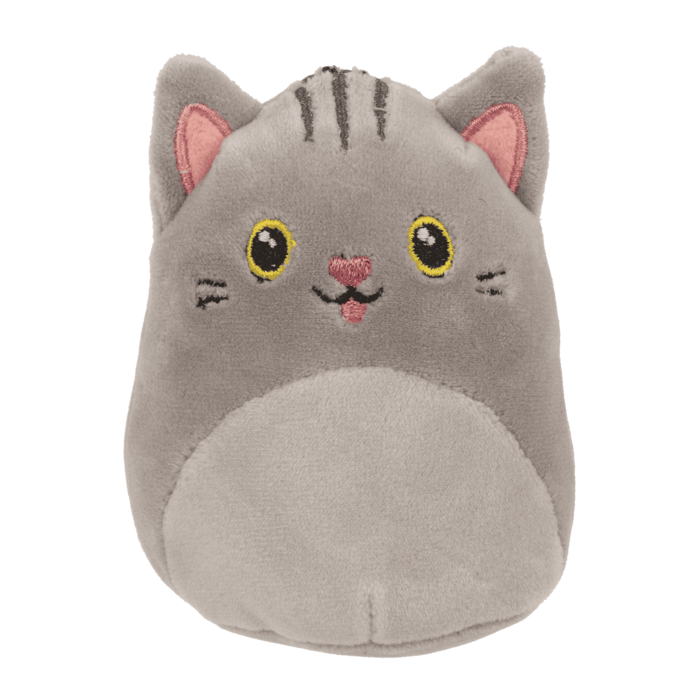 Quetsch-Tiere mit Schlüsselanhänger, ca. 9 cm,