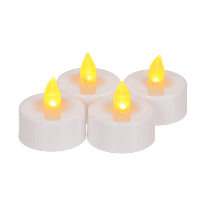 Teelicht mit Timer & Fernbedienung, 4 cm,