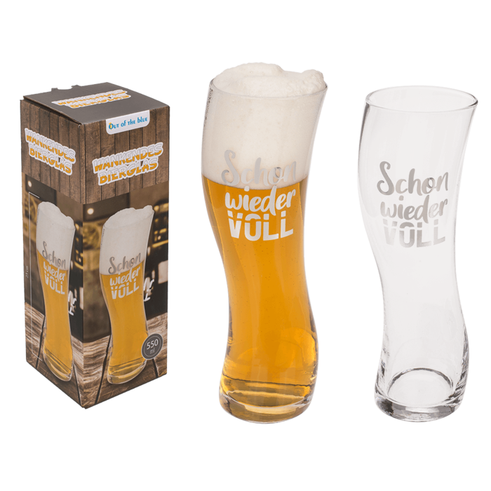 Wankendes Bierglas, Schon wieder voll,