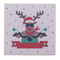 Papier-Servietten, Biking Santa Deer,
