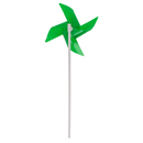 Bunte Windmühle mit 3 LED, farbwechselnd, H: 28 cm