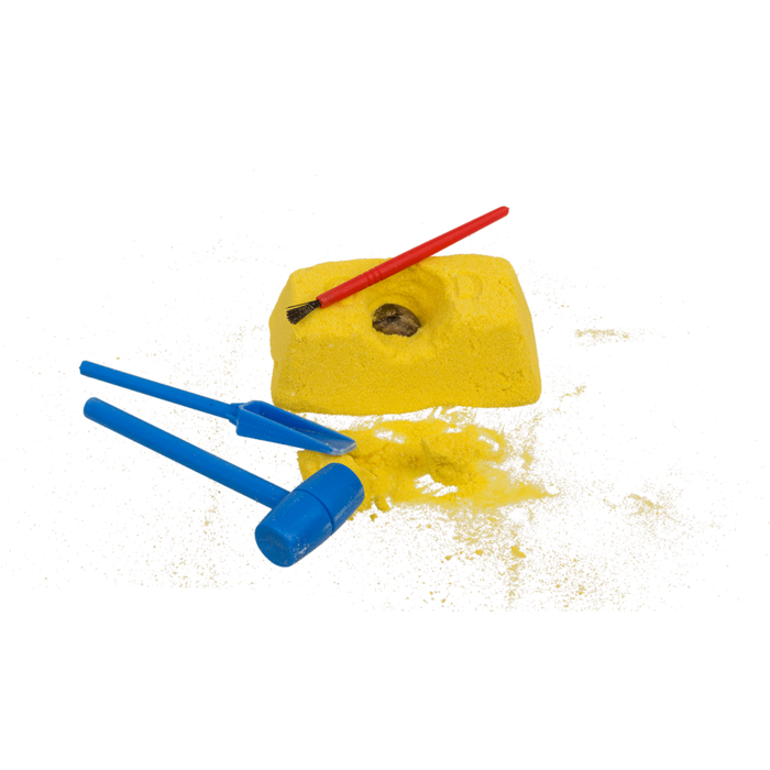 Ausgrabungsset, Goldjäger, mit 1 Hammer,