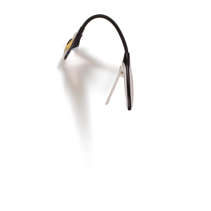 Leseleuchte mit 2 LED (inkl. Batterien) ca. 16 cm,