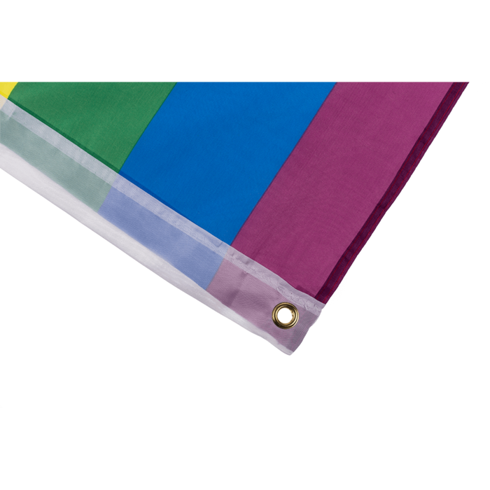Flagge  mit Metallösen, Pride,