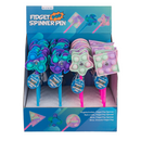 Kugelschreiber, Fidget Pop Spinner, ca. 24 cm,