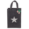 Graue Geschenktasche, X-mas Greetings, aus Filz,