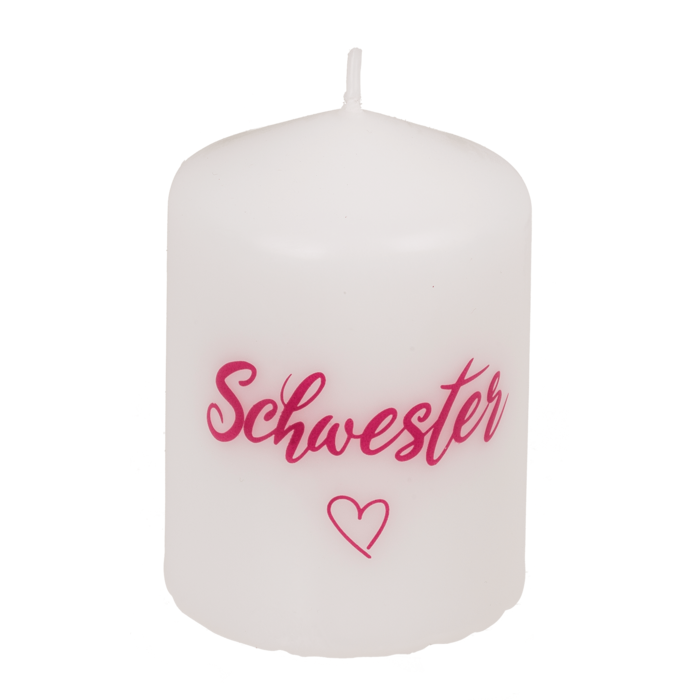 Stumpenkerze, Schwester <3,