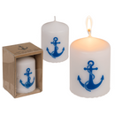Stumpenkerze, Anker,