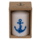 Stumpenkerze, Anker,