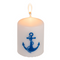 Stumpenkerze, Anker,