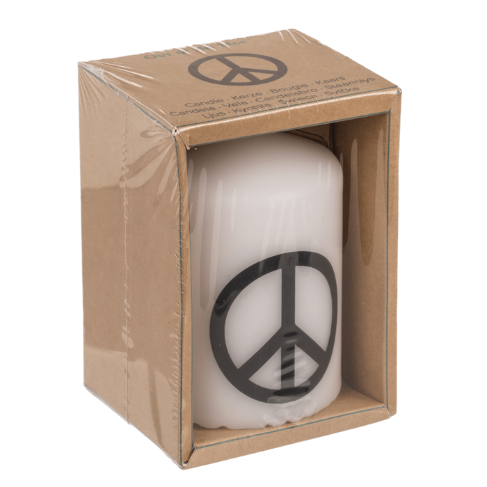 Stumpenkerze, Peace,