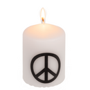 Stumpenkerze, Peace,