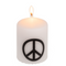 Stumpenkerze, Peace,